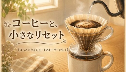 【コーヒーと、小さなリセット】（ほっとできるショートストーリーvol.1）