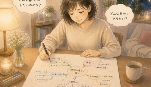 価値観を書き出して『したい暮らし・したい生き方』マップを作ってみよう